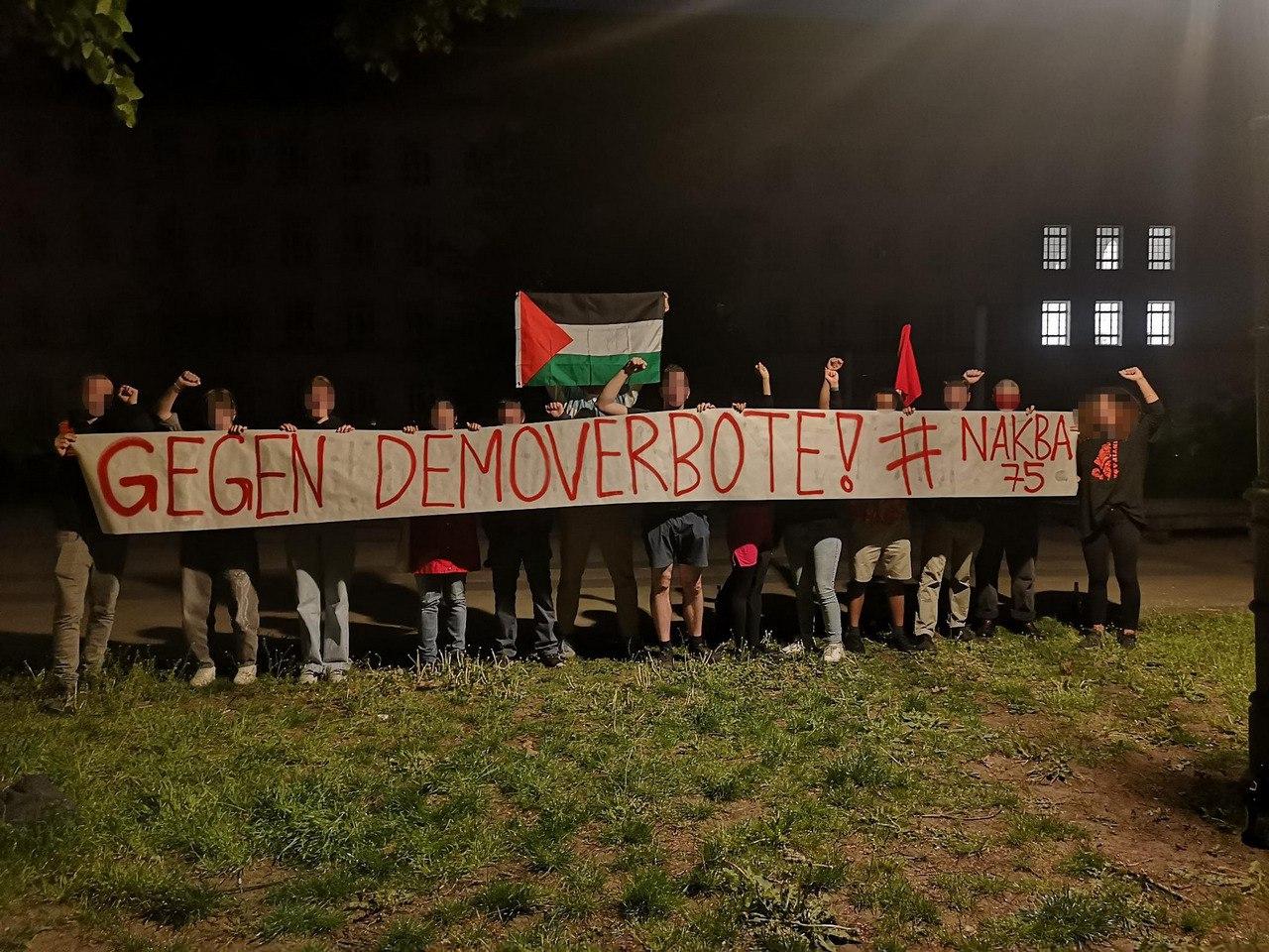 Gegen Demoverbote und Repression – Berliner Senat verbietet Demonstrationen rund um den Jahrestag der Nakba